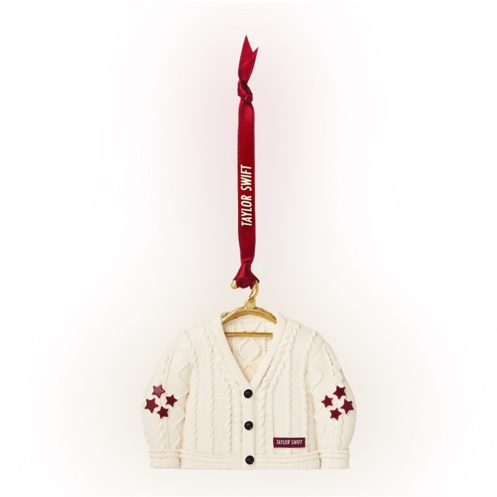 Taylor Swift Red Cardigan Ornament